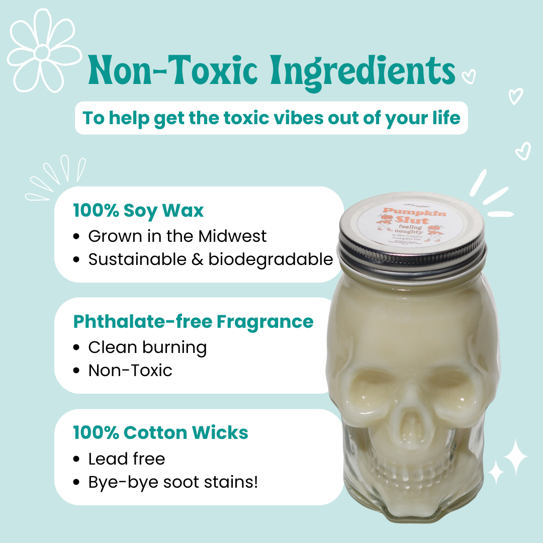 Sassy Skull Soy Candle