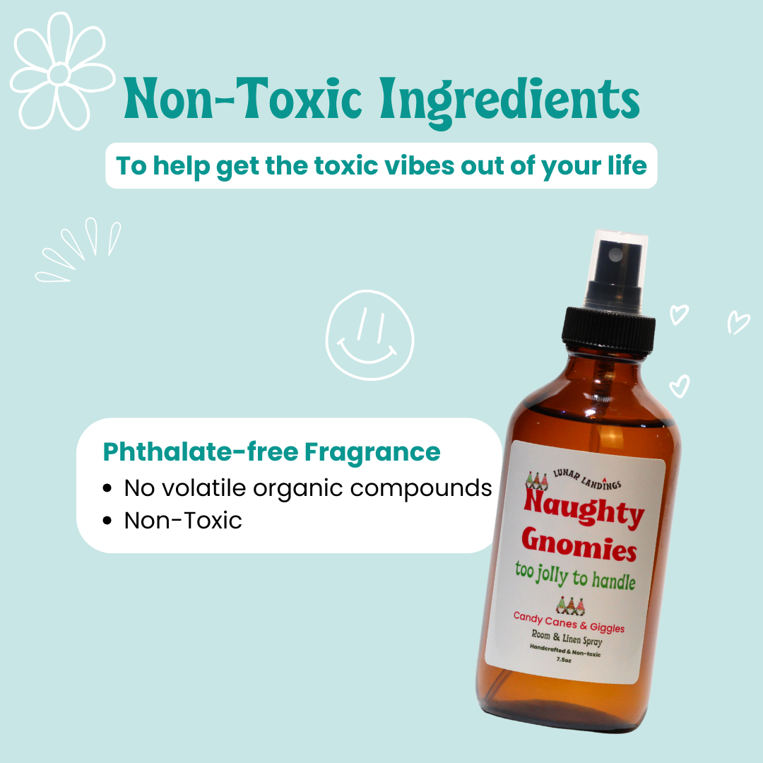 Candy Cane, Naughty Gnomies Room & Linen Spray