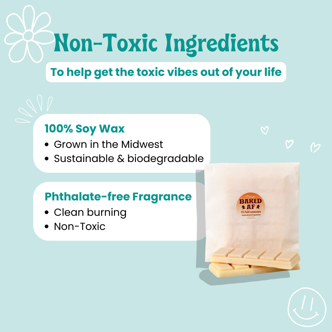 Baked AF, Gingerbread Wax Melts