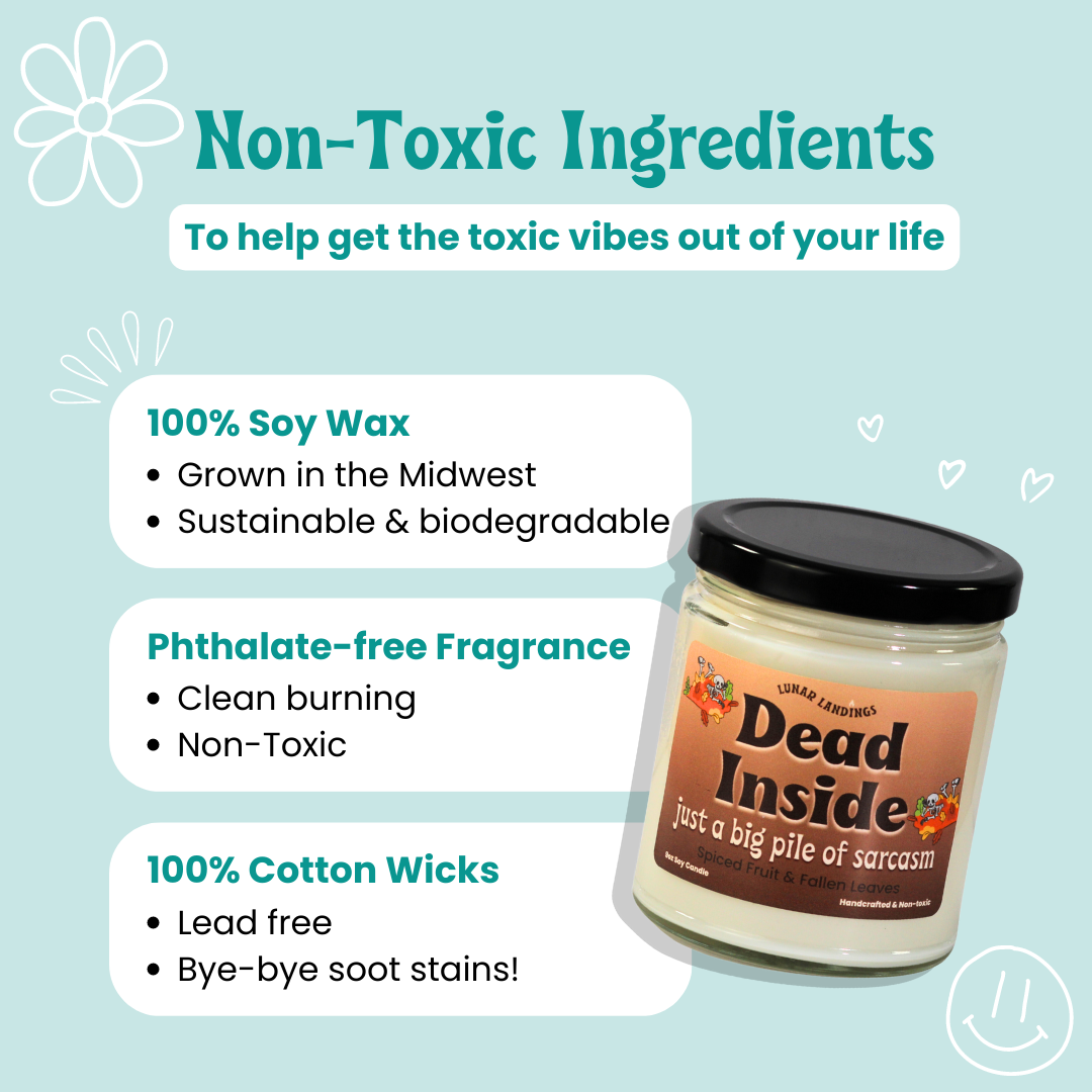Dead Inside, Fallen Leaves Soy Candle