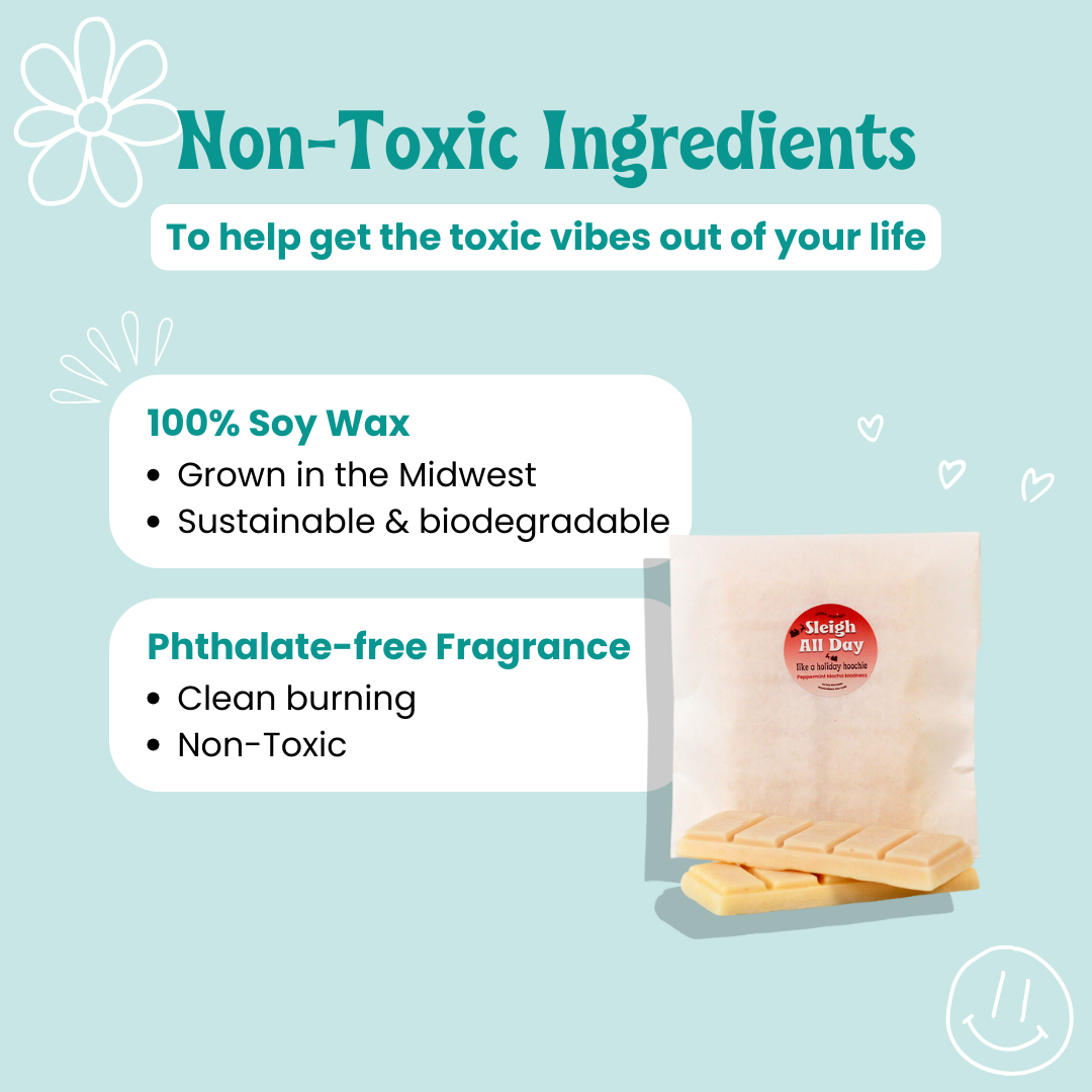 Sleigh All Day, Peppermint Mocha Wax Melts