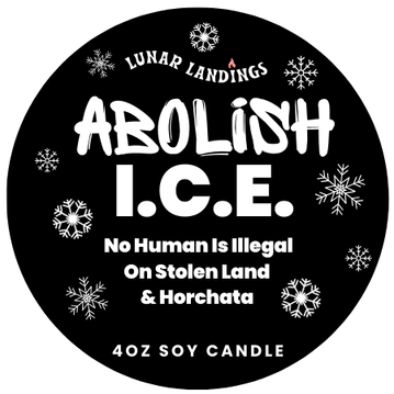 Protest Snowman Mini Soy Candle – Mini 4oz (Pick Your Protest Label)