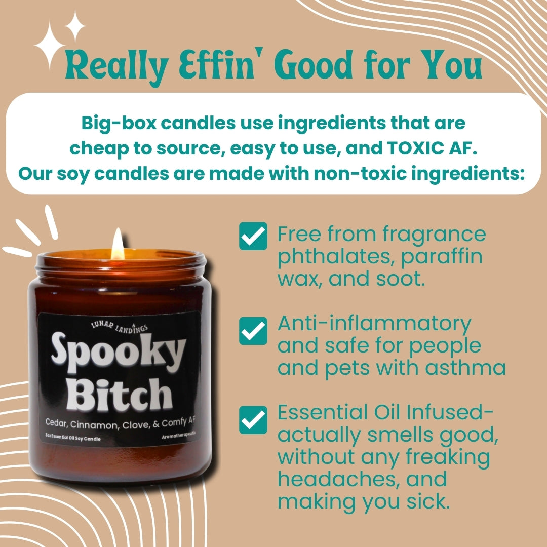 Essential Oil Candle: Cedar, Cinnamon, & Clove