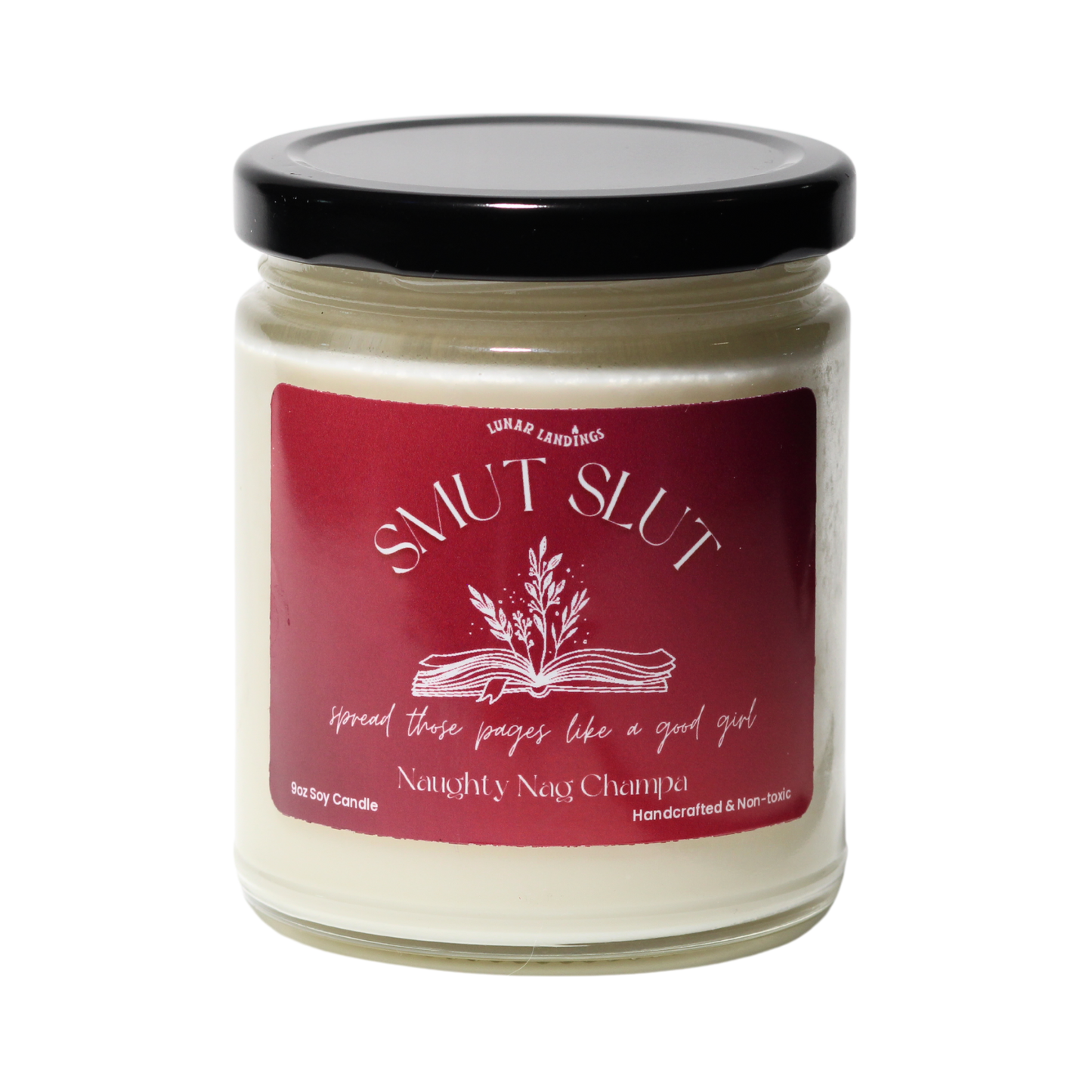 Smut Slut Soy Candle, Naughty Nag Champa