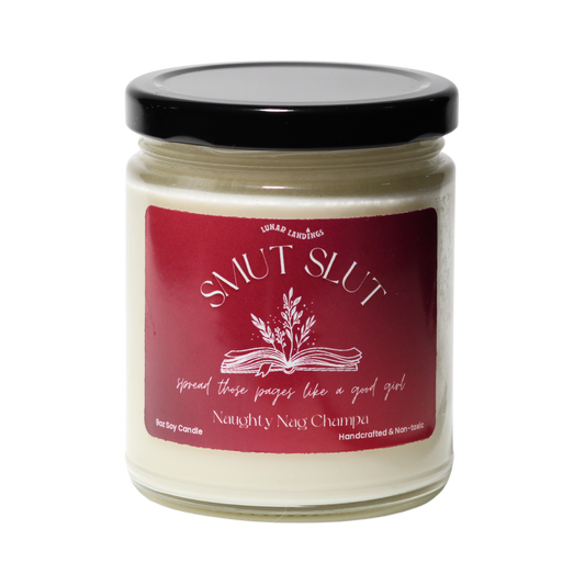 Smut Slut Soy Candle, Naughty Nag Champa