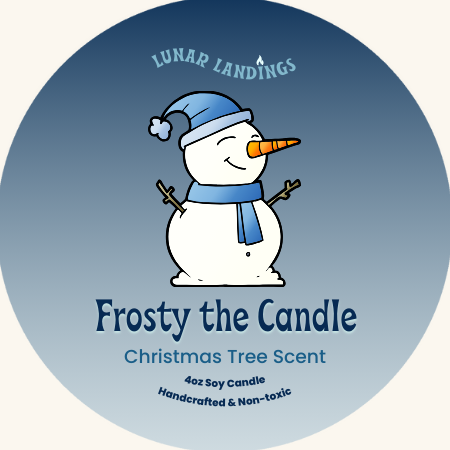 FREE Mini Snowman Candle (We'll Surprise You With A Festive Scent!) With Purchase over $125