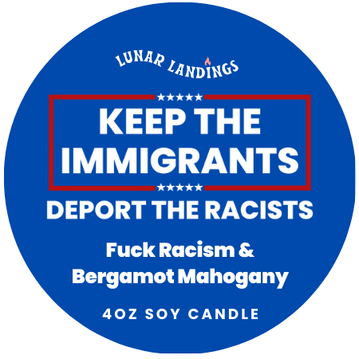 Protest Snowman Mini Soy Candle – Mini 4oz (Pick Your Protest Label)