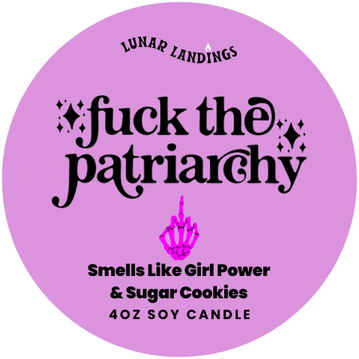 Protest Snowman Mini Soy Candle – Mini 4oz (Pick Your Protest Label)