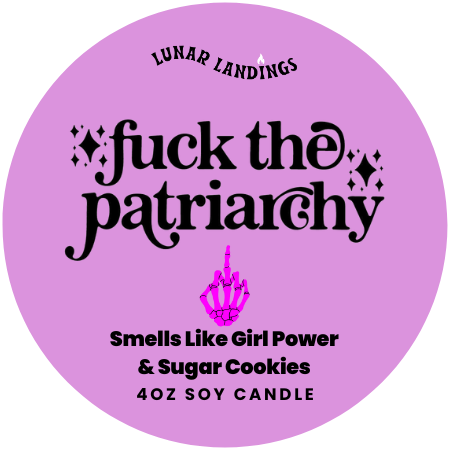 Protest Snowman Mini Soy Candle – Mini 4oz (Pick Your Protest Label)