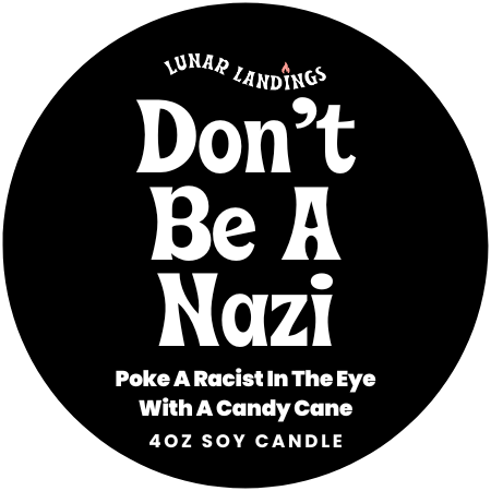 Protest Snowman Mini Soy Candle – Mini 4oz (Pick Your Protest Label)