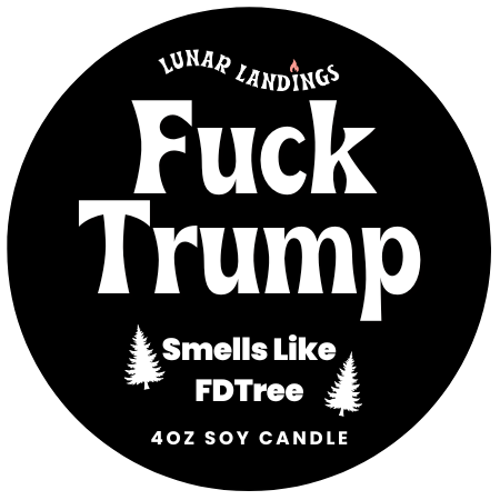 Protest Snowman Mini Soy Candle – Mini 4oz (Pick Your Protest Label)