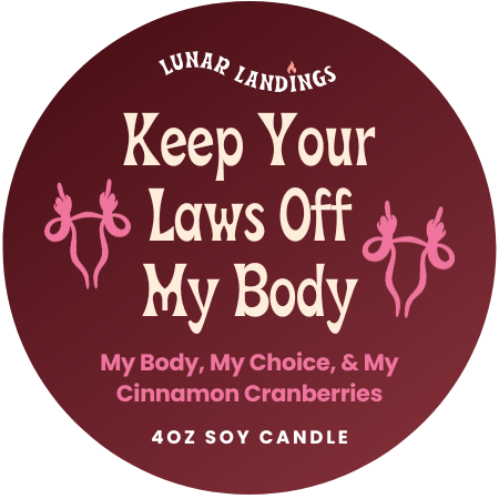 Protest Snowman Mini Soy Candle – Mini 4oz (Pick Your Protest Label)