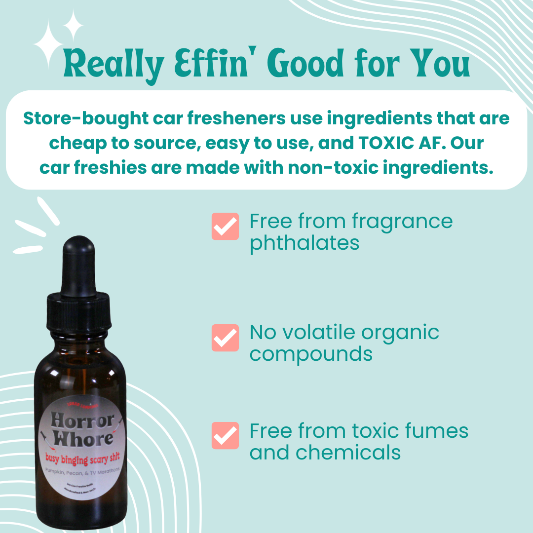 Spooky Car Freshie Refill, choose from 8 seasonal scents