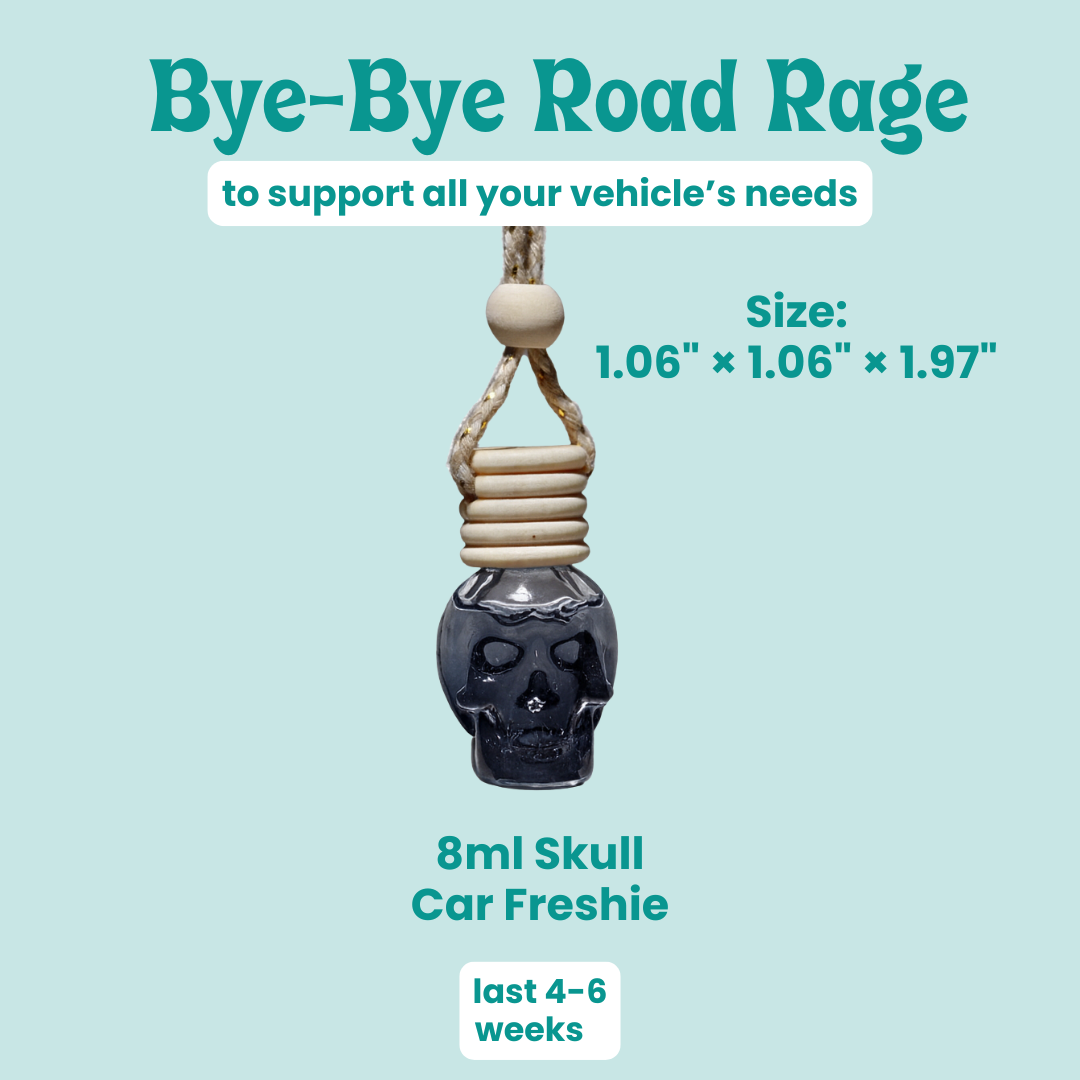 Hanging Skull Car Freshener, Limited Edition