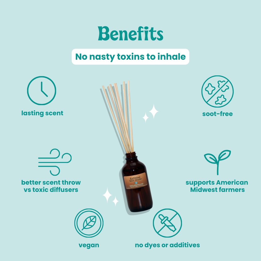 Hazelnut Coffee Reed Diffuser