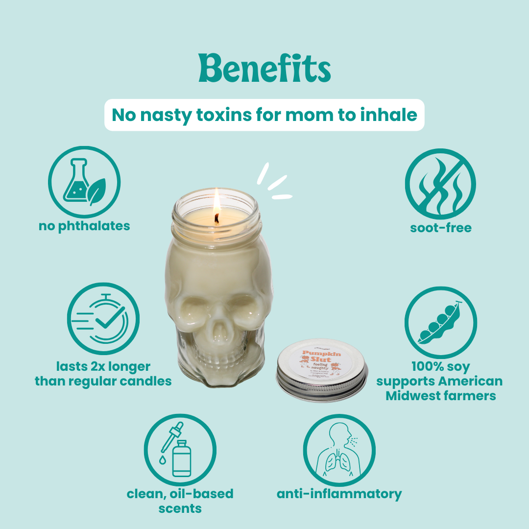 Sassy Skull Soy Candle