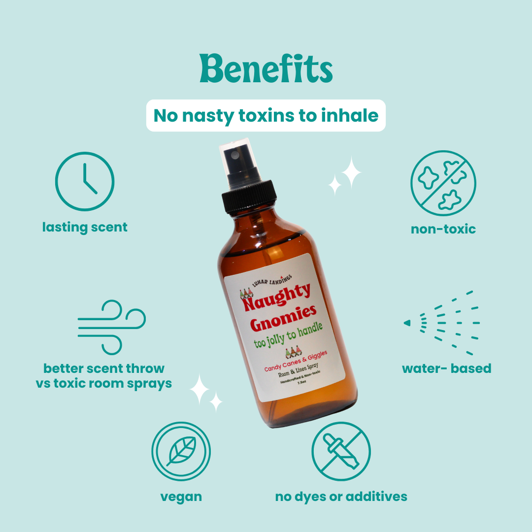 Candy Cane, Naughty Gnomies Room & Linen Spray