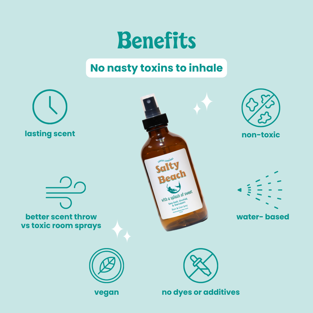 Salty Beach, Sea Salt & Orchid Room & Linen Spray