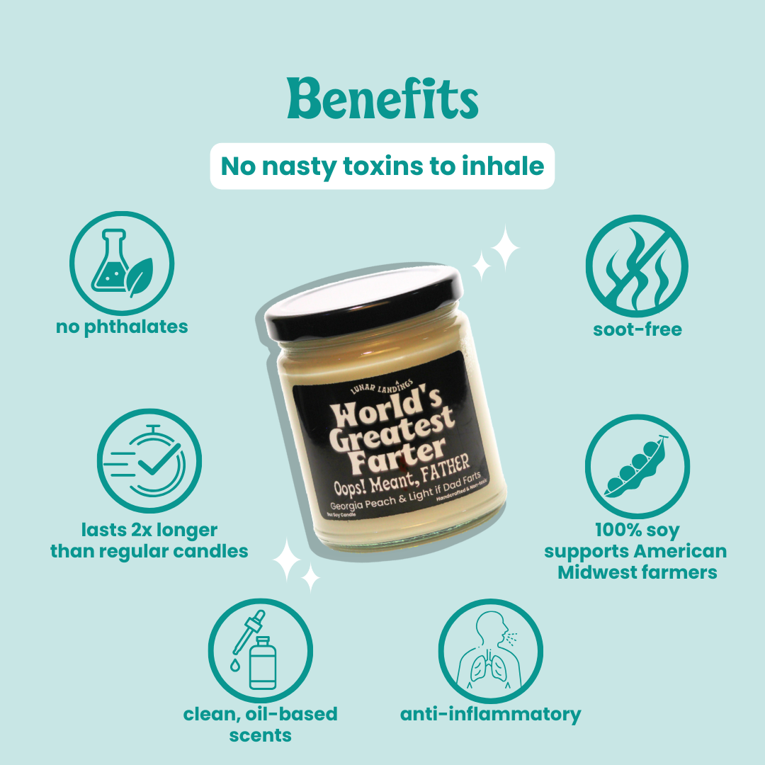 World's Greater Farter Soy Candle
