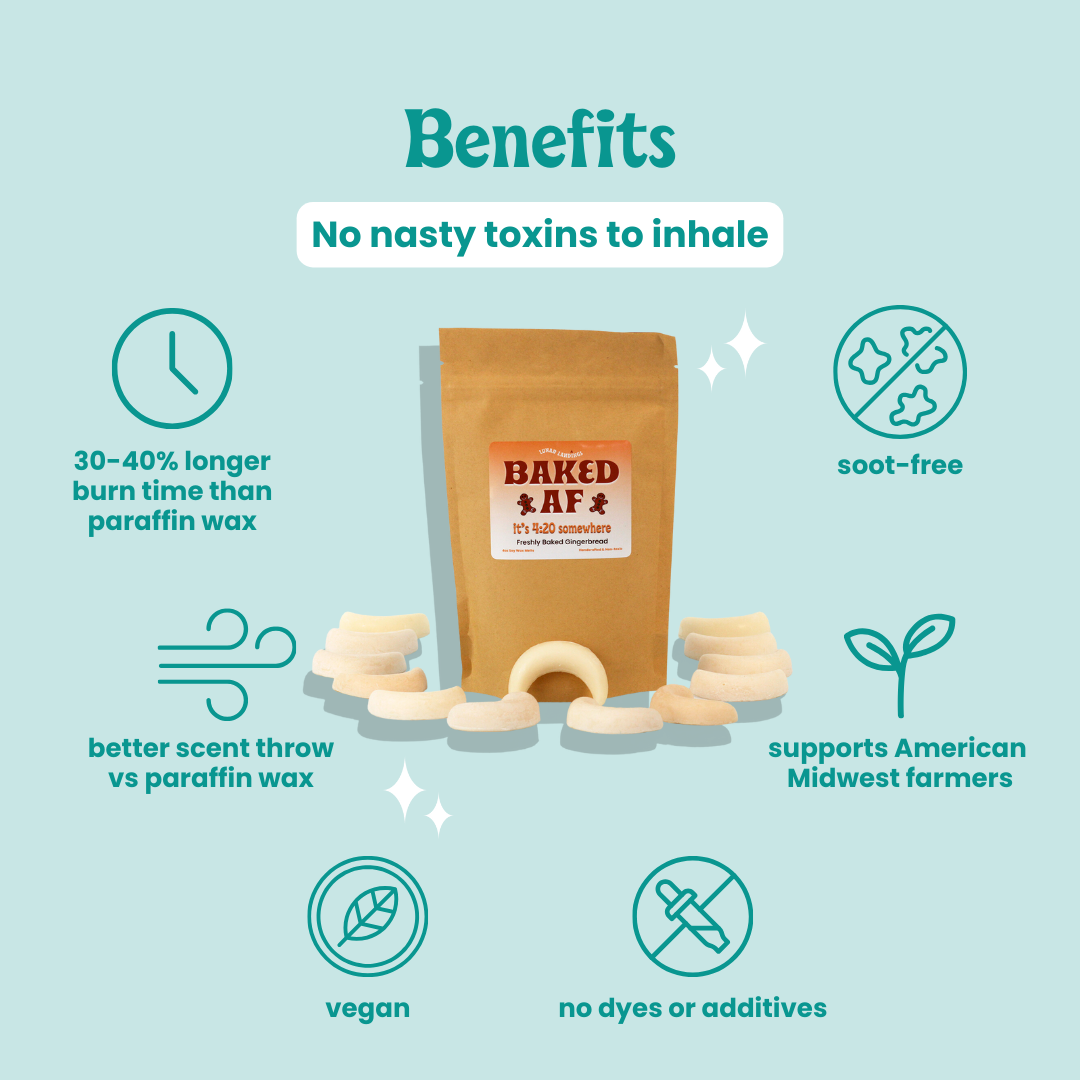 Baked AF, Gingerbread Wax Melts