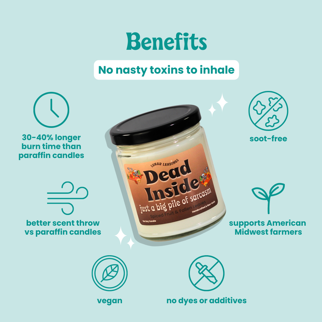 Dead Inside, Fallen Leaves Soy Candle