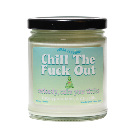 Smells like Eucalyptus, Mint, & Chill Pills