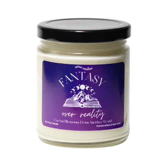 Fantasy Over Reality, Cactus Blossom Soy Candle