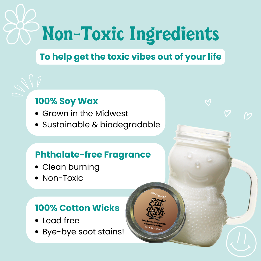 Build Your Own 2-Pack: 16oz Large Protest Snowman Candles (Holiday Edition)