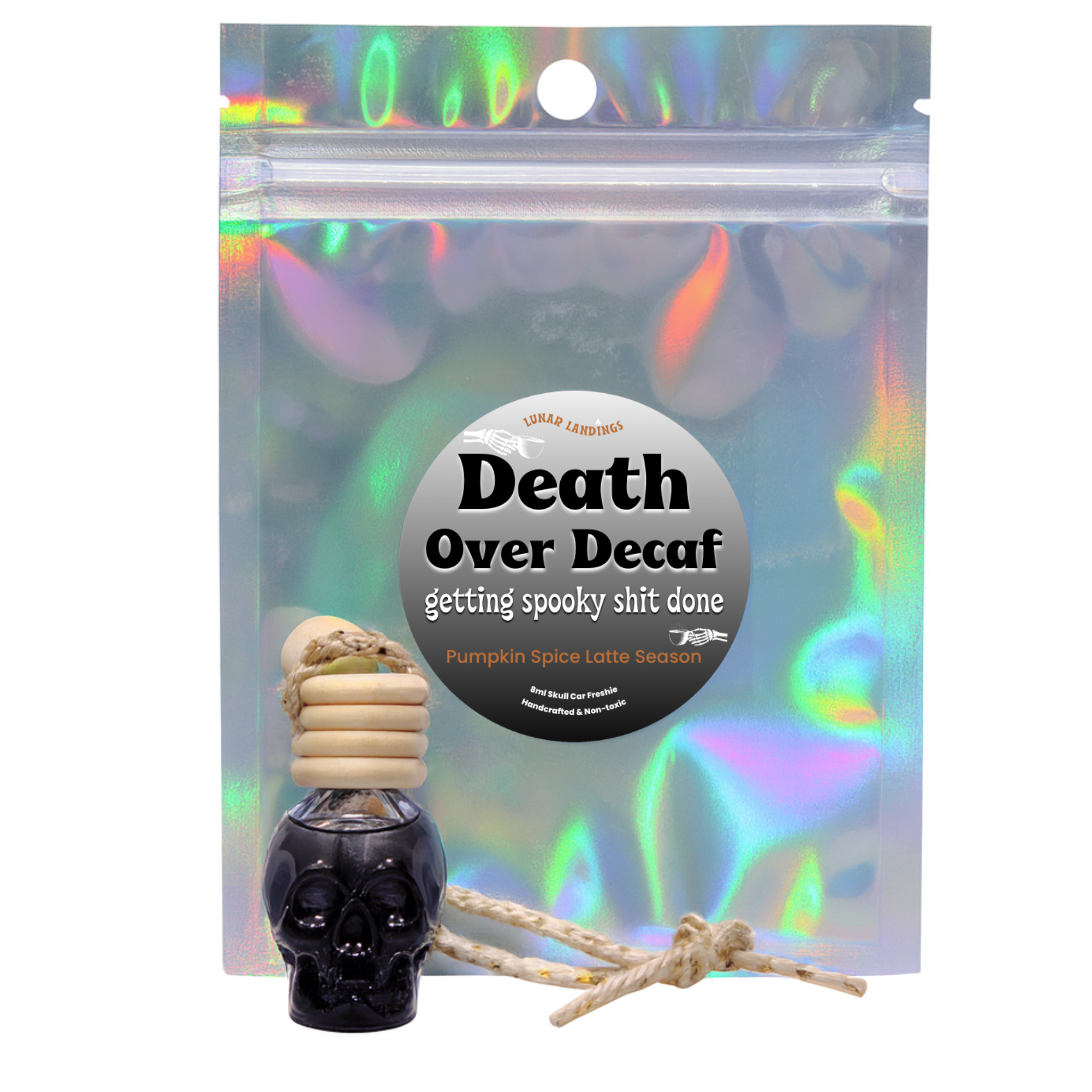 Hanging Skull Car Freshener, Limited Edition