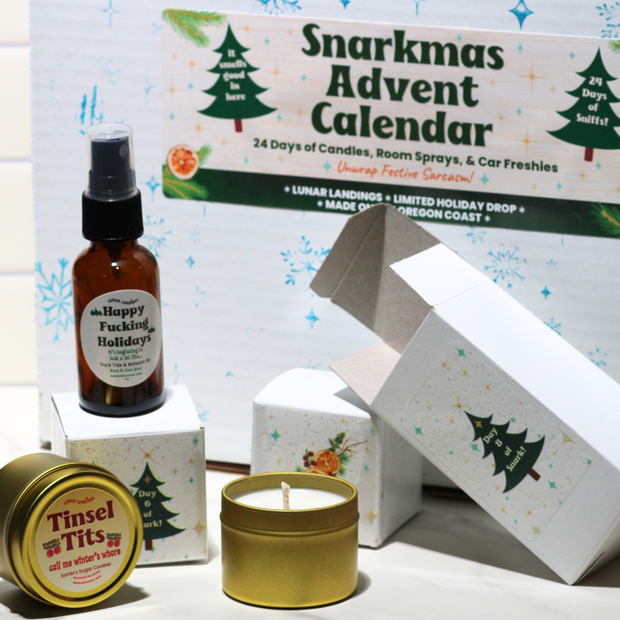 Snarkmas Advent Calendar- 24 Days of Protest