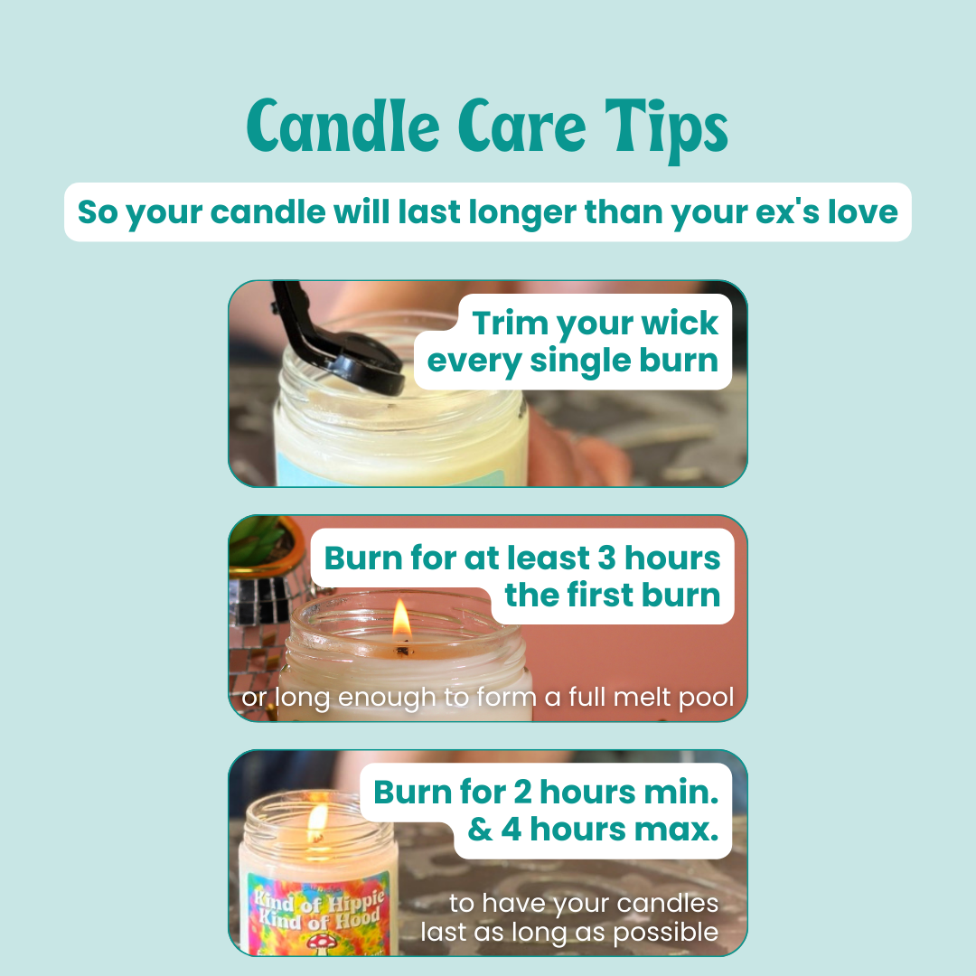 Cool Mom, Vanilla, and Roses Soy Candle