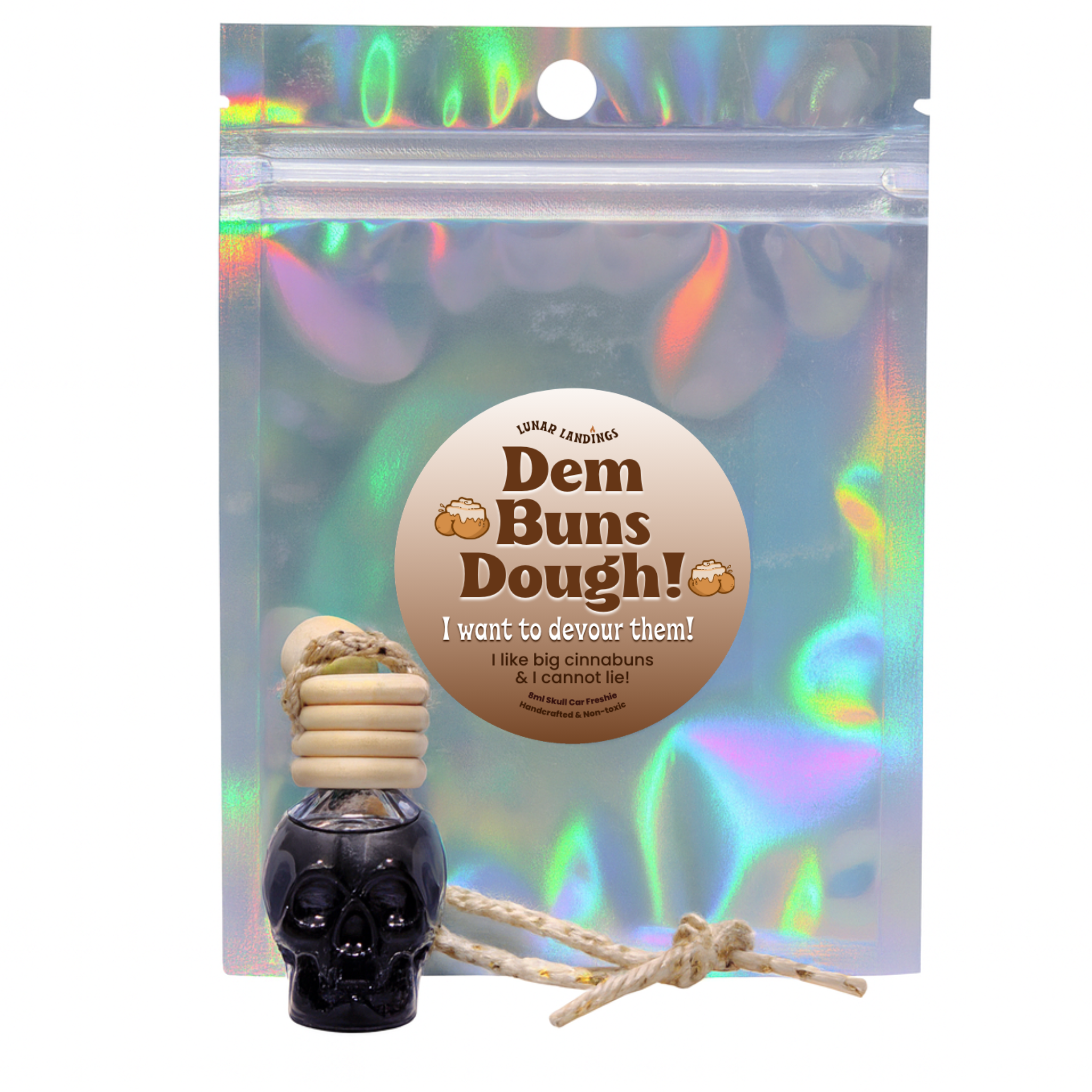 Hanging Skull Car Freshener, Limited Edition