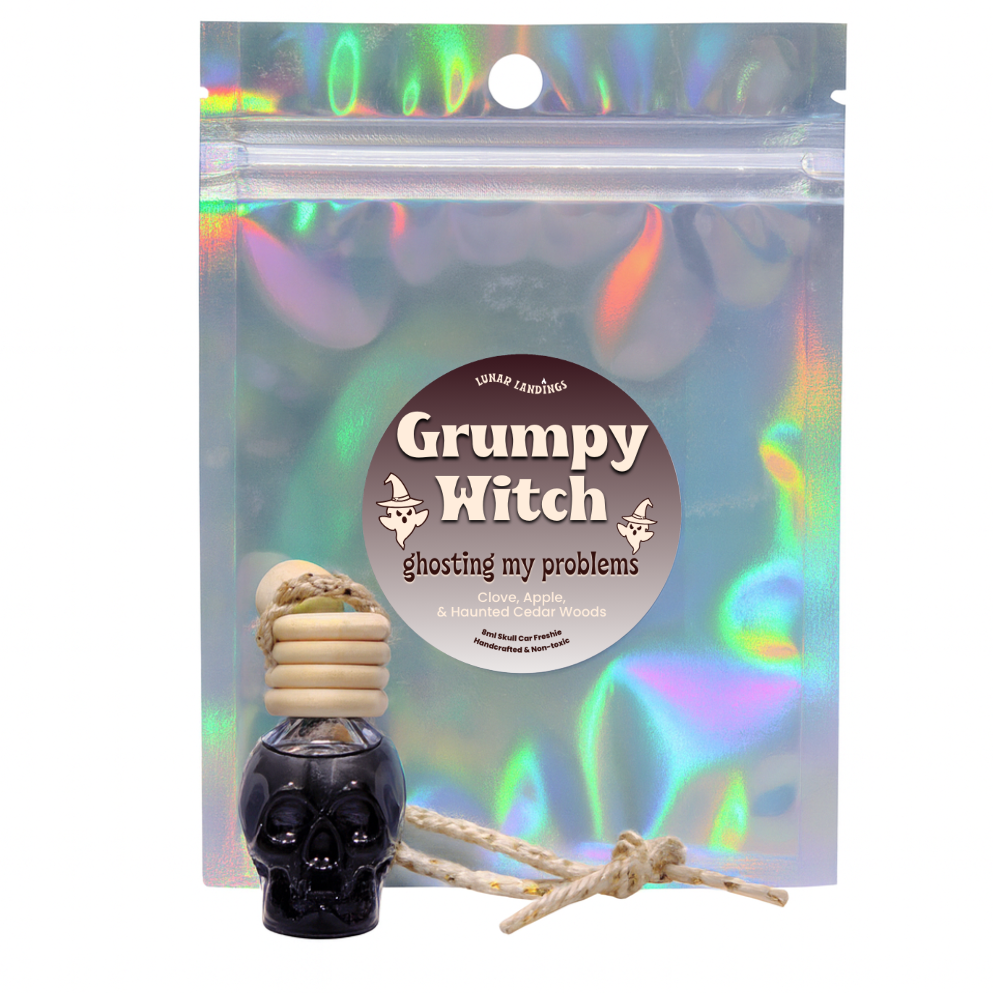 Hanging Skull Car Freshener, Limited Edition
