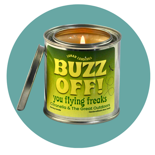 Citronella Soy Candle, Buzz Off Mosquitoes!