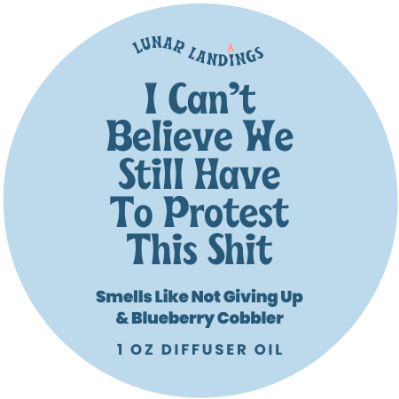 Political Protest Refill Dropper Bottle, 1oz Diffuser Oil