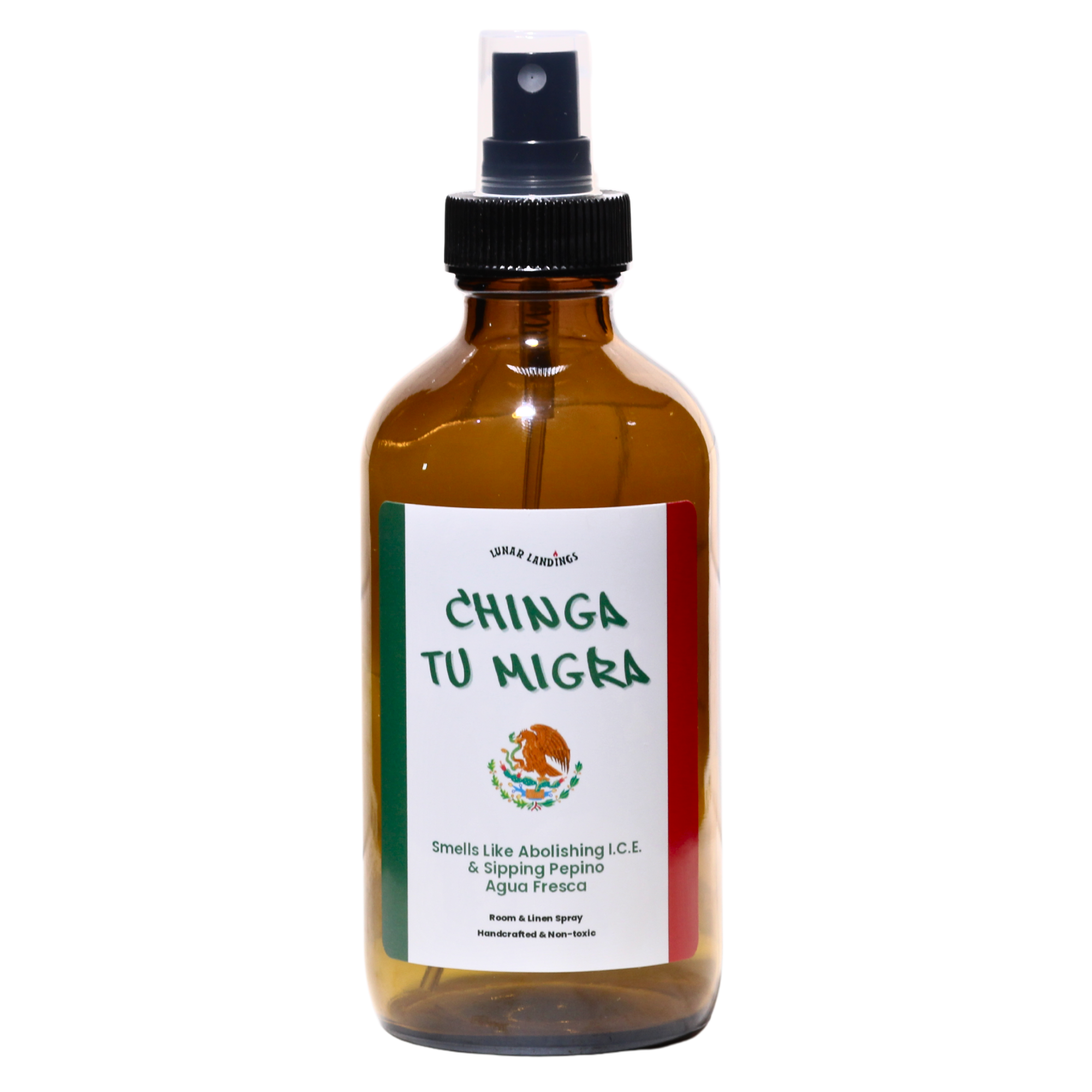Smells Like Cucumber Agua Fresca & Chinga Tu Migra Room & Linen Spray