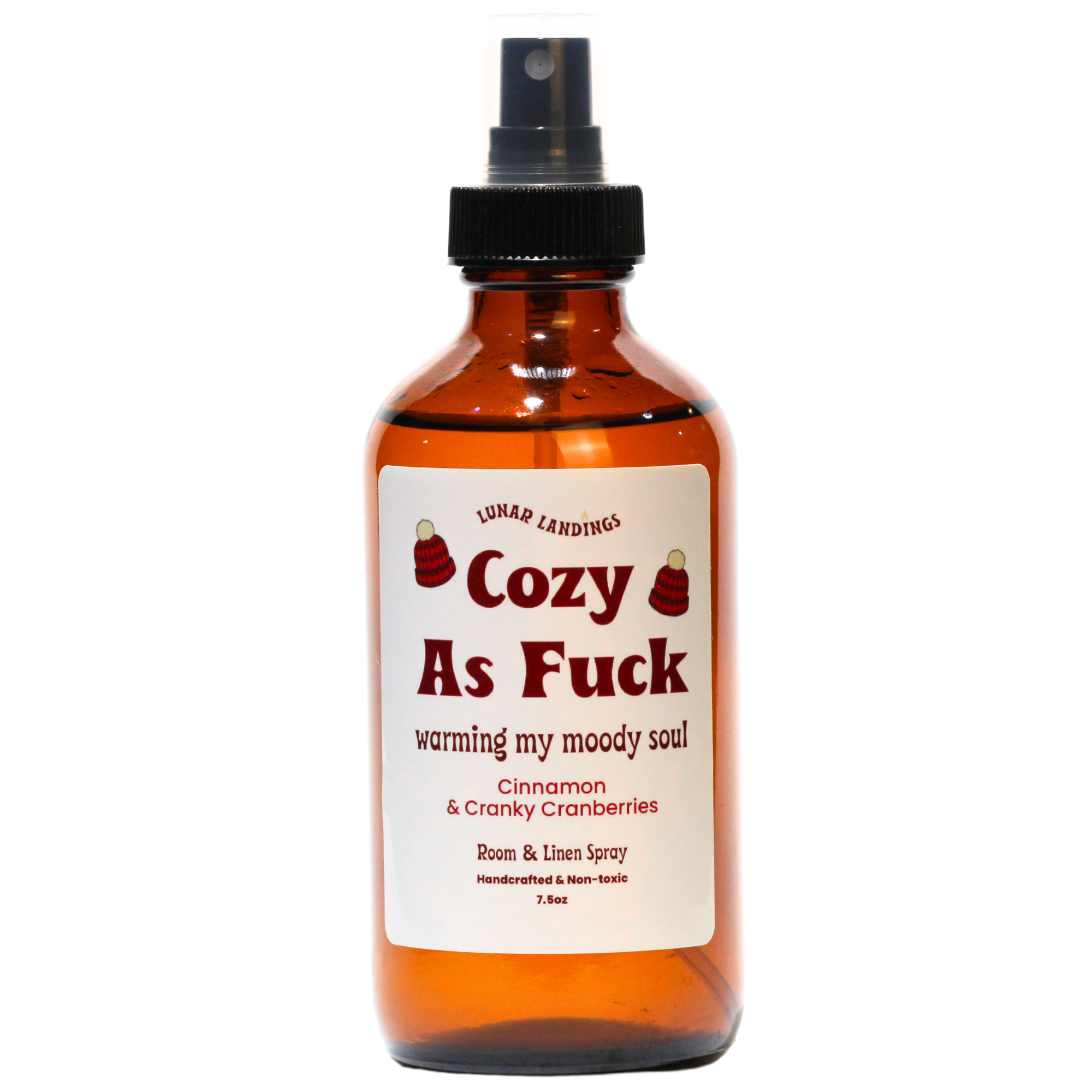 Cinnamon Cranberries, Cozy As Fuck Room & Linen Spray