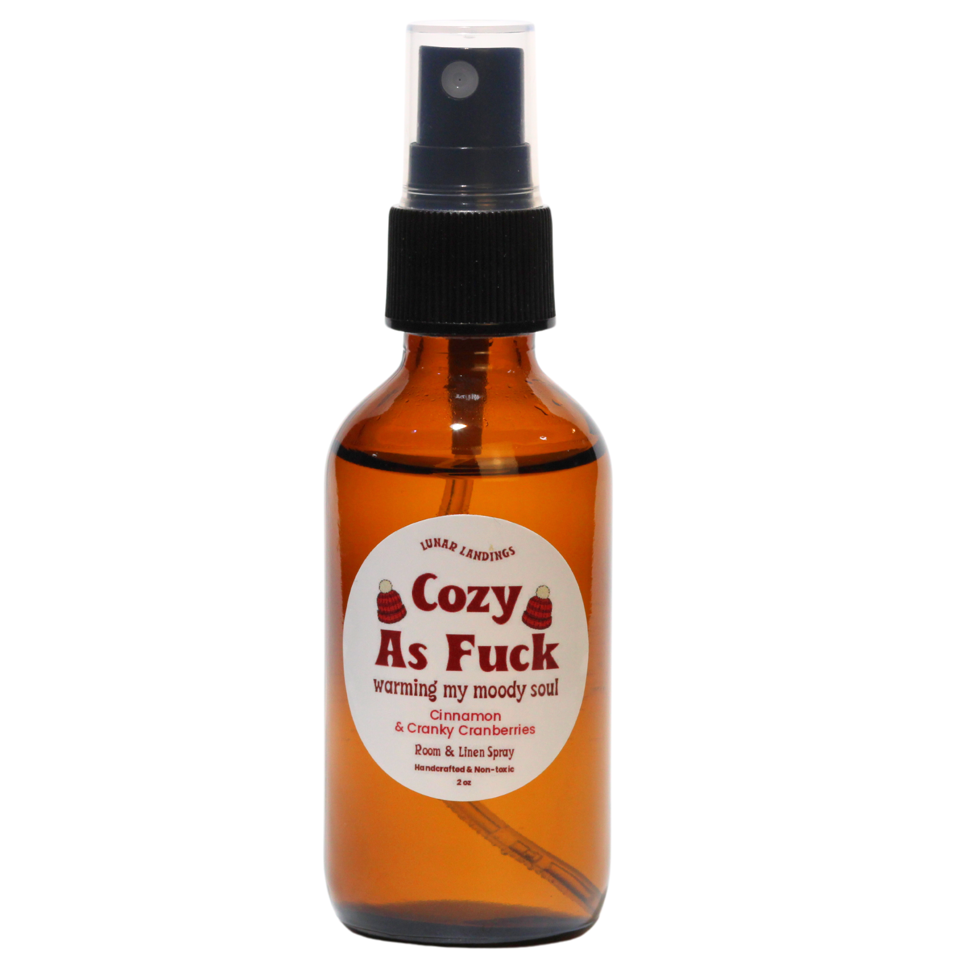 Cinnamon Cranberries, Cozy As Fuck Room & Linen Spray