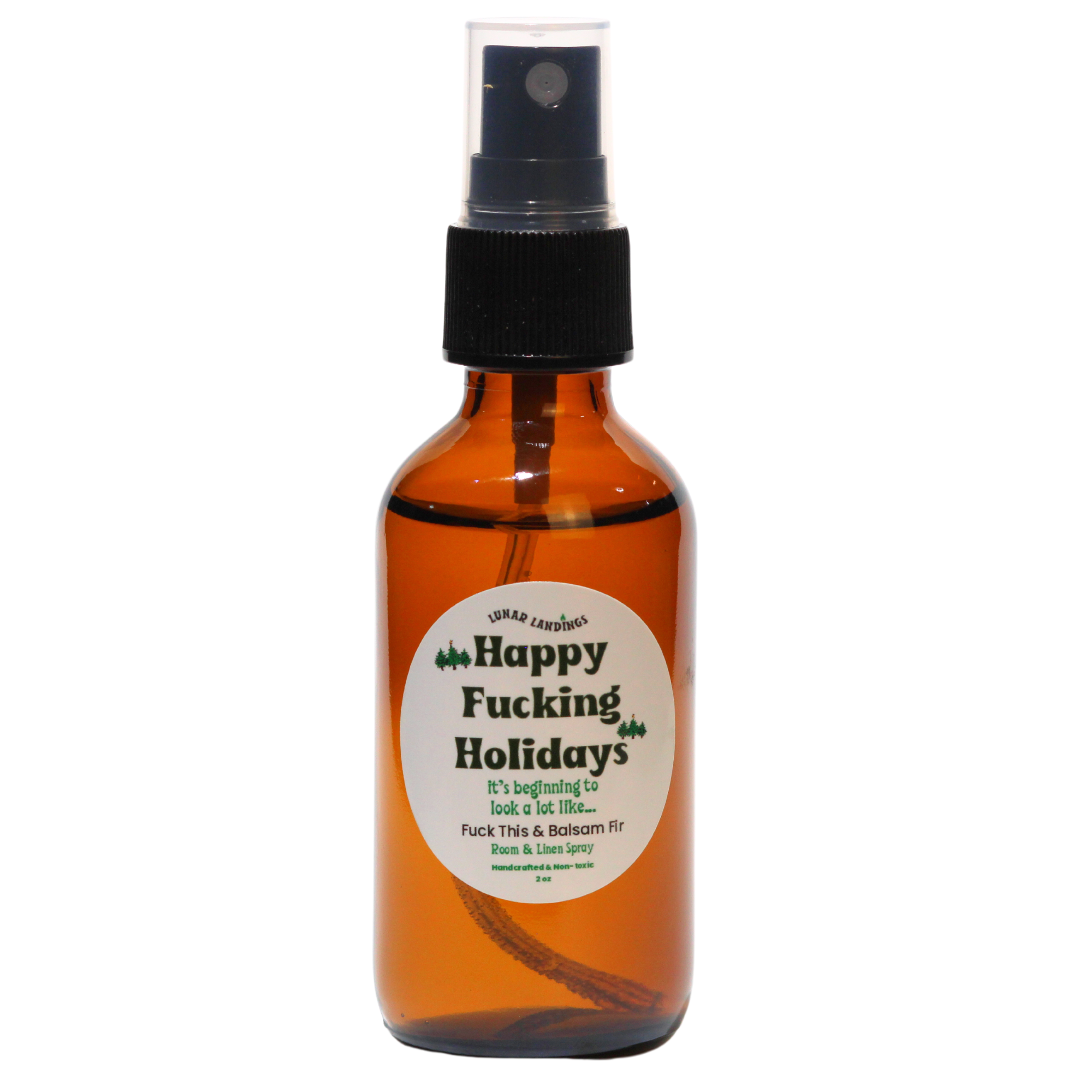 Balsam Fir Room Spray, Happy Fucking Holidays