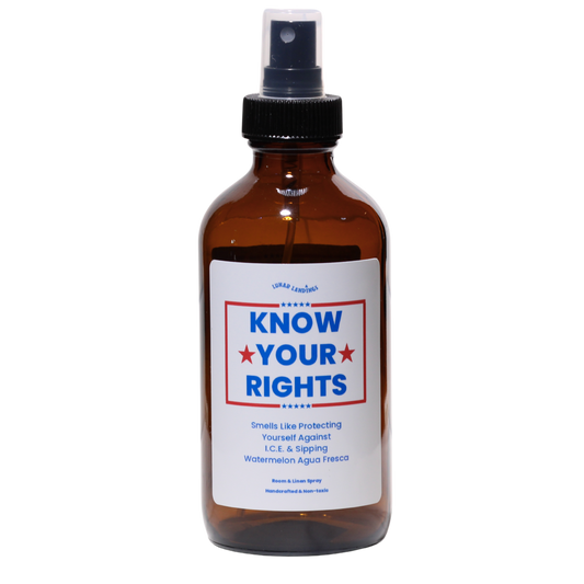 Smells Like Watermelon Agua Fresca & Know Your Rights Room & Linen Spray