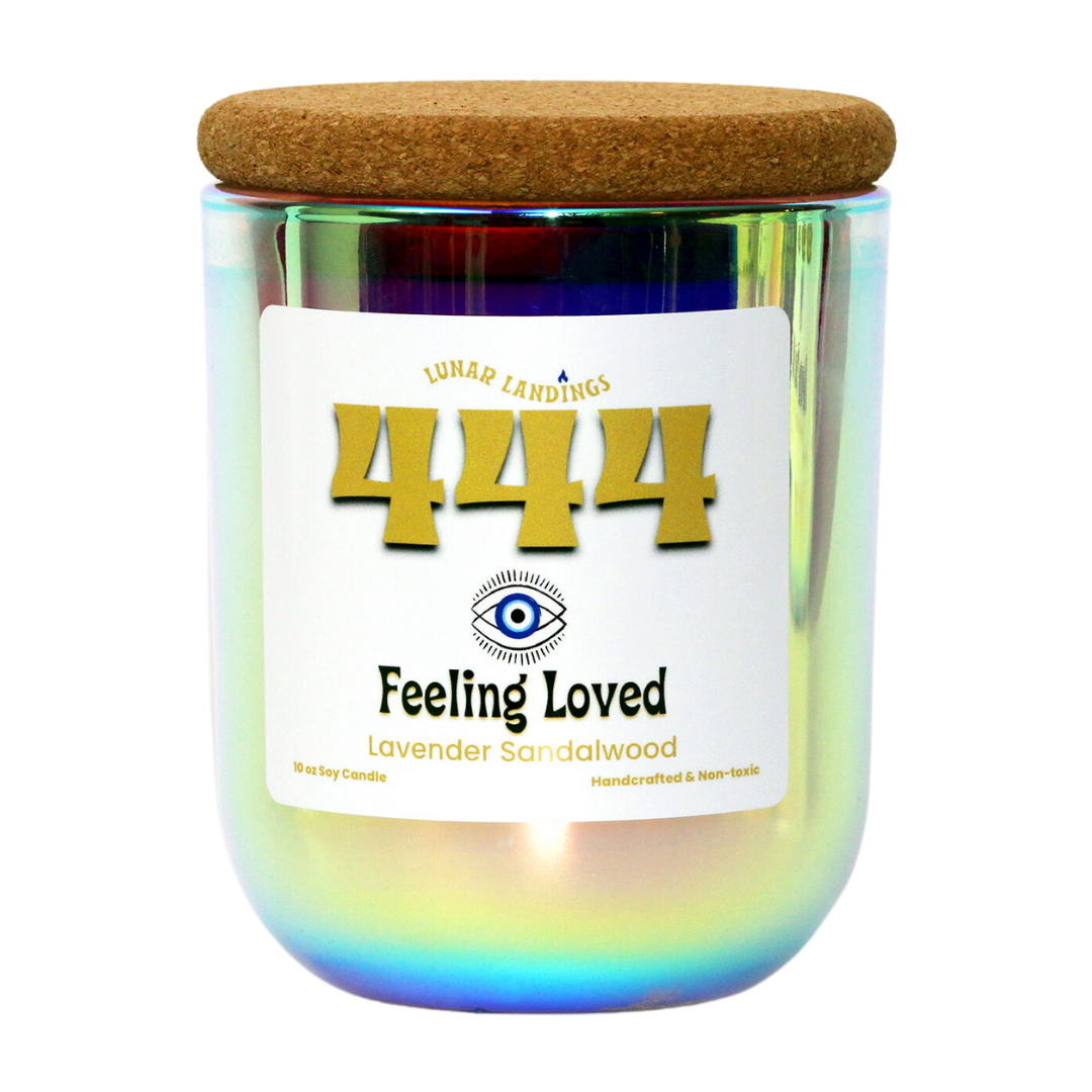 444 Feeling Loved Manifestation Soy Candle