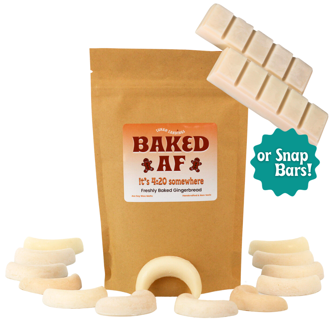 Baked AF, Gingerbread Wax Melts