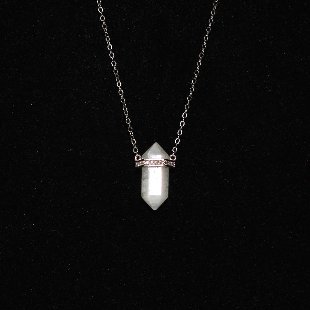 Free Spirit Moonstone Point Necklace