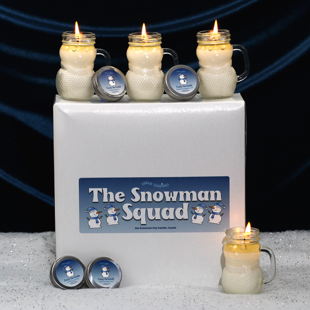 4oz Snowman Squad, Quad Bundle