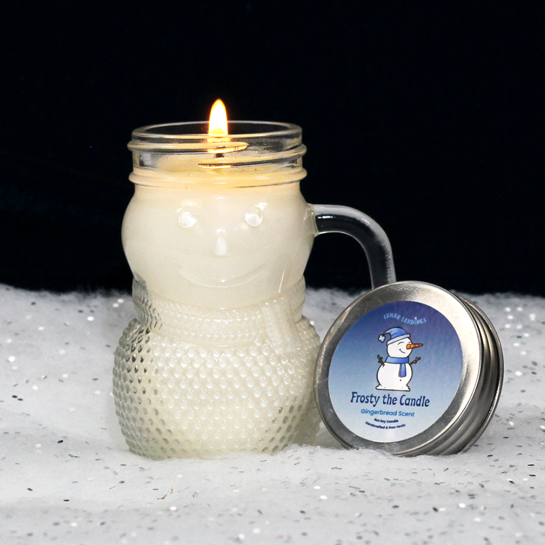 FREE Mini Snowman Candle (We'll Surprise You With A Festive Scent!) With Purchase over $125