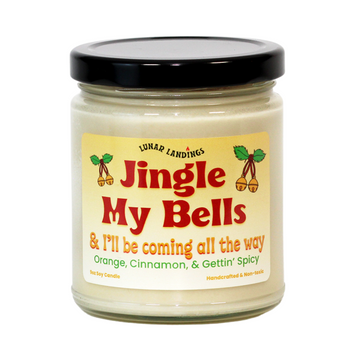Jingle My Bells, Orange & Cinnamon Spice Soy Candle