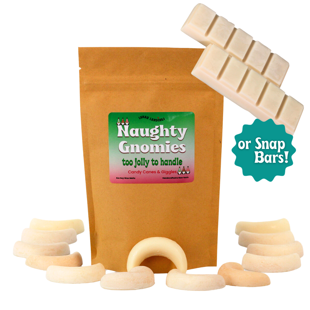Naughty Gnomies, Candy Cane Wax Melts