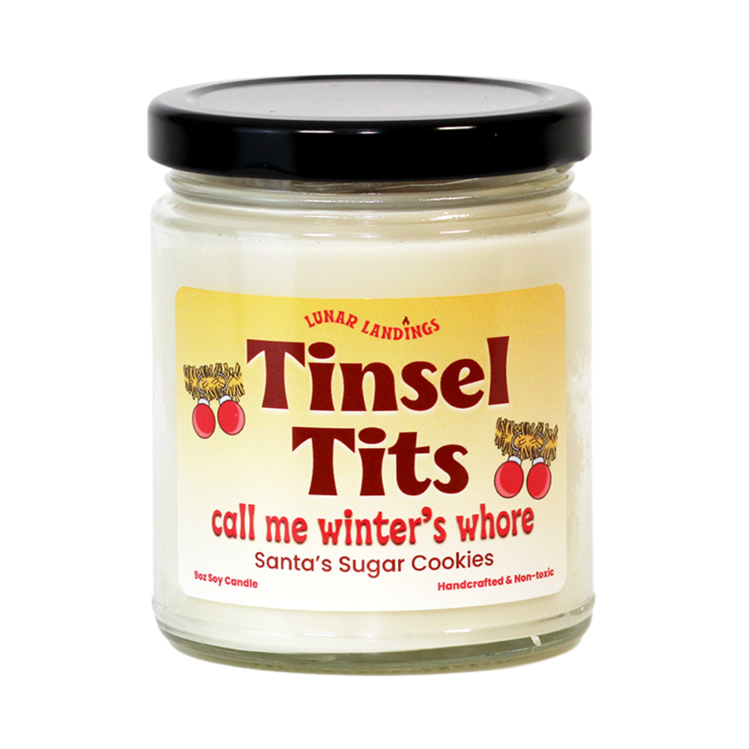 Tinsel Tits, Sugar Cookies Soy Candle