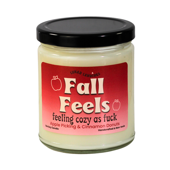 Fall Feels, Apple Cider Donut Soy Candle