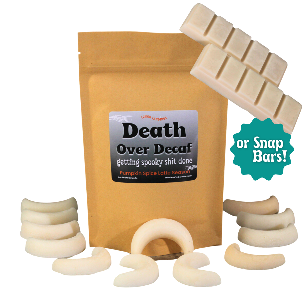 Death Over Decaf, Pumpkin Spice Latte Soy Wax Melts